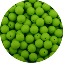 LOFCA 12mm 50pcs/lot Beads Food Grade Silicone Teether Round Beads Baby Chewable Teething Beads Silicone Teether For Diy