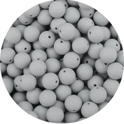LOFCA 12mm 50pcs/lot Beads Food Grade Silicone Teether Round Beads Baby Chewable Teething Beads Silicone Teether For Diy