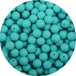 LOFCA 12mm 50pcs/lot Beads Food Grade Silicone Teether Round Beads Baby Chewable Teething Beads Silicone Teether For Diy