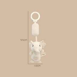 Newborn Baby Rattle Hanging Plush Toy Soft Animal Handbells Rattles Early Education Toys Infant Stroller Bed Crib Baby Toy Gifts