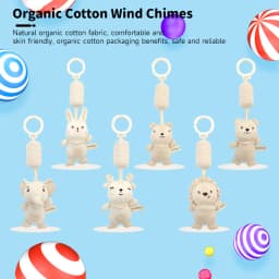 Newborn Baby Rattle Hanging Plush Toy Soft Animal Handbells Rattles Early Education Toys Infant Stroller Bed Crib Baby Toy Gifts