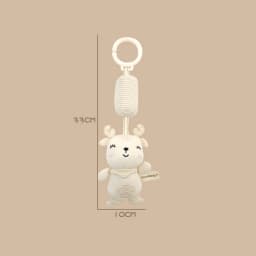 Newborn Baby Rattle Hanging Plush Toy Soft Animal Handbells Rattles Early Education Toys Infant Stroller Bed Crib Baby Toy Gifts