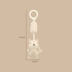 Newborn Baby Rattle Hanging Plush Toy Soft Animal Handbells Rattles Early Education Toys Infant Stroller Bed Crib Baby Toy Gifts