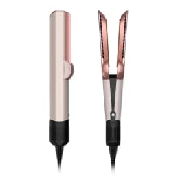 Professional 2 in 1 Hair Dryer Straightener Combo Negative  Flat Iron Long-Lasting Styling Essential Tool for All Hair Textures