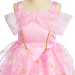 Girls Pink Princess Dress Accessories Set Kids Birthday Party Cosplay Costume Halloween Carnival Ball Gown Book Week Dress