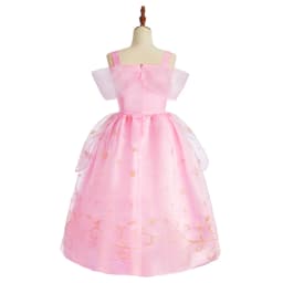 Girls Pink Princess Dress Accessories Set Kids Birthday Party Cosplay Costume Halloween Carnival Ball Gown Book Week Dress