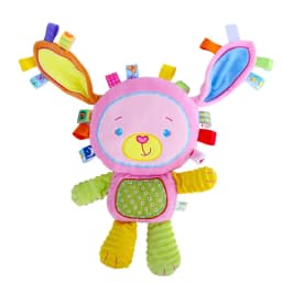 Baby Plush Bell Rattles Toy Baby Tags Stuffed Animal Soft Toy Built-in Rattles Sensory Elephant Plush Bell Toys Sleep Plush Gift