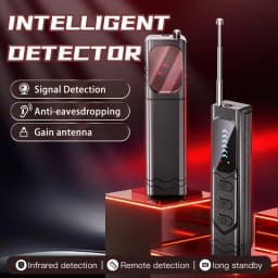 Smart Camera Detector, Anti-Eavesading, Anti-Stealing, Anti-Tracking, Very Suitable for Meeting Rooms, Families, Hotels, Cars
