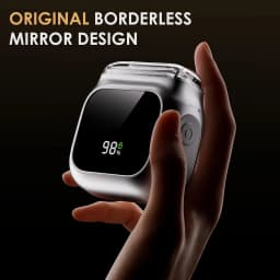 Mini Electric Smart Shaver Razor for Men with 20,000 RPM Motor,LED Display,3 Floating Blades,IPX7 Waterproof,Beard Trimmer Tool
