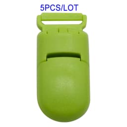 Cute-Idea Plastic Clip Cord Silicone Beads Food Grade Teething DIY Accessories Pacifier Chain BPA FREE Chewable Baby Product Toy