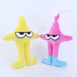 Deltarune Starwalker Plush Yellow Pink Stuffed With Lazy Grumpy Eyes Halloween Soft Short Plush Starwalker Game Merch Plushies