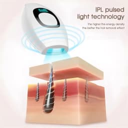 Painless IPL Laser Epilator 999999 Flashes - Permanent Hair Removal for Face, Arms, Legs, and Bikini Line Painless and Effective