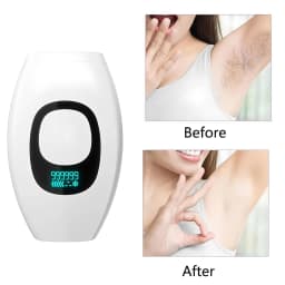 Painless IPL Laser Epilator 999999 Flashes - Permanent Hair Removal for Face, Arms, Legs, and Bikini Line Painless and Effective