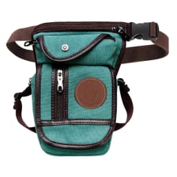 Portable Equestrian Drop Leg Bag High Quality Canvas Nylon Horse Riding Waist Bag Outdoor Equestrian Equipment Large Capacity