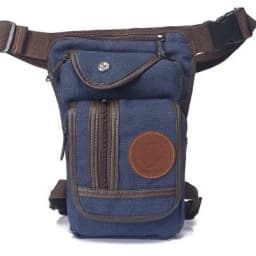 Portable Equestrian Drop Leg Bag High Quality Canvas Nylon Horse Riding Waist Bag Outdoor Equestrian Equipment Large Capacity