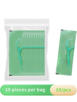 500/300/100/10pcs Mint Flavor Dental Floss Safe High-Grade Toothpick Stick Toothpicks Ultrathin Peppermint Flavor Teeth Floss