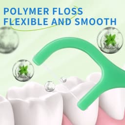 500/300/100/10pcs Mint Flavor Dental Floss Safe High-Grade Toothpick Stick Toothpicks Ultrathin Peppermint Flavor Teeth Floss
