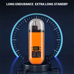 Rechargeable Nose Hair Trimmer and Facial Hair Remover for Men Nose Hair Shaver for Nasal Clearance - Portable Grooming Tool For