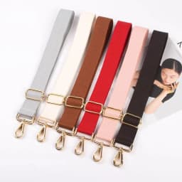 Nylon Bag Strap Solid Color Woman Colored Straps for Crossbody Messenger Shoulder Bag Accessories Adjustable Belts Straps