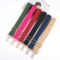 Nylon Bag Strap Solid Color Woman Colored Straps for Crossbody Messenger Shoulder Bag Accessories Adjustable Belts Straps