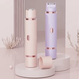 USB Rechargeable Electric Bikini Trimmer, 2-in-1 Painless Shaving Device, Suitable for Daily Travel Grooming