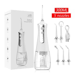 Cross-border Amazon portable oral irrigator, home-use electric tooth cleaner, water flosser for oral care and cleaning