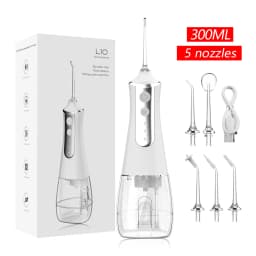 Cross-border Amazon portable oral irrigator, home-use electric tooth cleaner, water flosser for oral care and cleaning