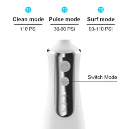 Cross-border Amazon portable oral irrigator, home-use electric tooth cleaner, water flosser for oral care and cleaning