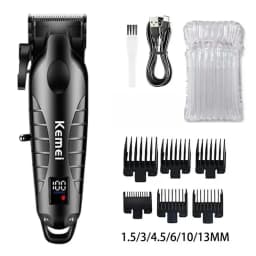 Kemei KM-2290 KM-2293 KM-T95 Professional Cutting Machine Electric Shaver Hair Trimmers with LCD Display Men's Hair Clippers