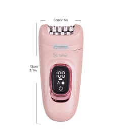 Hatteker 5-in-1 Electric for Women Hair Remover Roller Home Use Washable Hair Removal Device with Private Clip And Light