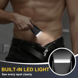 Electric Body Groomer Pubic Hair Trimmer for Men Balls Shaver Clipper Male Sensitive Private Parts Razor Sex Place Face Cut