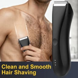 Electric Body Groomer Pubic Hair Trimmer for Men Balls Shaver Clipper Male Sensitive Private Parts Razor Sex Place Face Cut