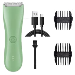 Electric Body Groomer Pubic Hair Trimmer for Men Balls Shaver Clipper Male Sensitive Private Parts Razor Sex Place Face Cut