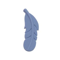 Cute-Idea 10PCs Silicone Beads Feather Teether BPA Free DIY Infant Teething Necklace Rodent Pendant Jewelry Nursing Shower