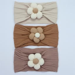 New Flower Nylon Girl Hairband Elastic Soft Baby Headband for Children Turban Headwear for Newborn Baby Kids Hair Accessories