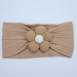 New Flower Nylon Girl Hairband Elastic Soft Baby Headband for Children Turban Headwear for Newborn Baby Kids Hair Accessories