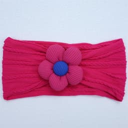 New Flower Nylon Girl Hairband Elastic Soft Baby Headband for Children Turban Headwear for Newborn Baby Kids Hair Accessories