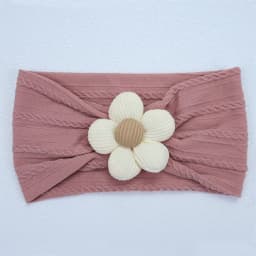 New Flower Nylon Girl Hairband Elastic Soft Baby Headband for Children Turban Headwear for Newborn Baby Kids Hair Accessories