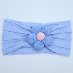 New Flower Nylon Girl Hairband Elastic Soft Baby Headband for Children Turban Headwear for Newborn Baby Kids Hair Accessories