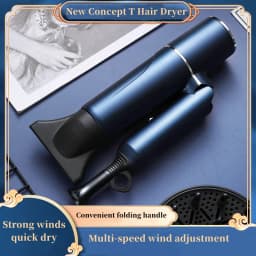 Hot Selling Professional Hair Dryer Negative Ion High Power Blue Light Foldable Electric Hair Dryer Salon Hair Tools Home