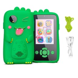 Baby Phone Toys Smart Phone Camera Toys Cartoon Musical Mini Cellphone Learning Toy Silicone cover Toy Kids Digital Camera Gift