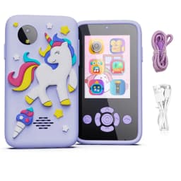 Baby Phone Toys Smart Phone Camera Toys Cartoon Musical Mini Cellphone Learning Toy Silicone cover Toy Kids Digital Camera Gift