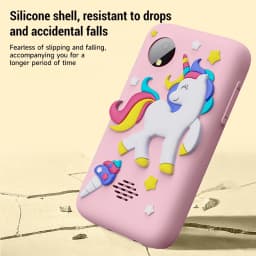 Baby Phone Toys Smart Phone Camera Toys Cartoon Musical Mini Cellphone Learning Toy Silicone cover Toy Kids Digital Camera Gift