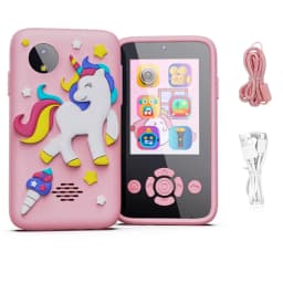 Baby Phone Toys Smart Phone Camera Toys Cartoon Musical Mini Cellphone Learning Toy Silicone cover Toy Kids Digital Camera Gift