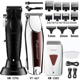 Hair Clipper Electric Shaver Hair Trimmer Professional Cutting Machine KM-3382 KM-2296 667 Hair Trimmer for Men Hair Trimmer