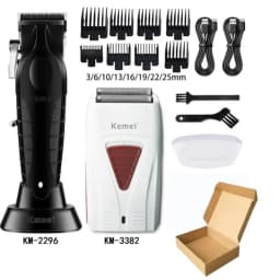 Hair Clipper Electric Shaver Hair Trimmer Professional Cutting Machine KM-3382 KM-2296 667 Hair Trimmer for Men Hair Trimmer