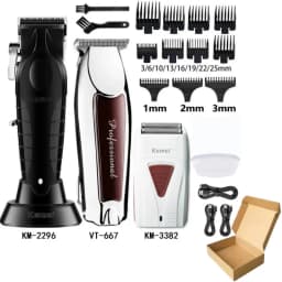 Hair Clipper Electric Shaver Hair Trimmer Professional Cutting Machine KM-3382 KM-2296 667 Hair Trimmer for Men Hair Trimmer