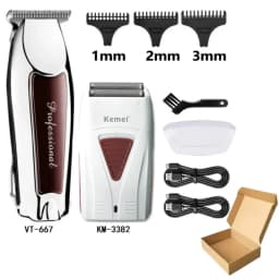 Hair Clipper Electric Shaver Hair Trimmer Professional Cutting Machine KM-3382 KM-2296 667 Hair Trimmer for Men Hair Trimmer
