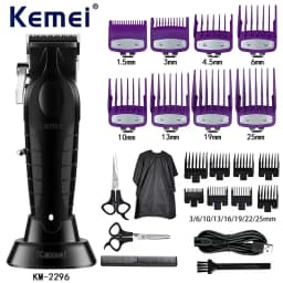Hair Clipper Electric Shaver Hair Trimmer Professional Cutting Machine KM-3382 KM-2296 667 Hair Trimmer for Men Hair Trimmer
