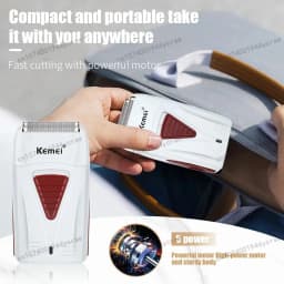 Kemei KM-2296 KM-1256 KM-3382 Professional Hair Clipper Kit Electric Shaver Male Hair Cutting Machine Men’s Trimmer Machine